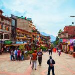Manali mall road view pic