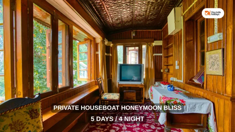 Romantic Kerala Escape – Private Houseboat Honeymoon Bliss